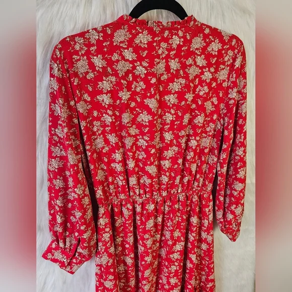 Black Tape Crimson Harvest Midi Dress - Picture 5 of 10